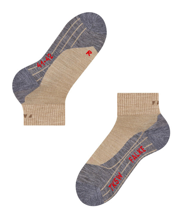 Womens | TK5 Wander Short Socks W | Nature Mel