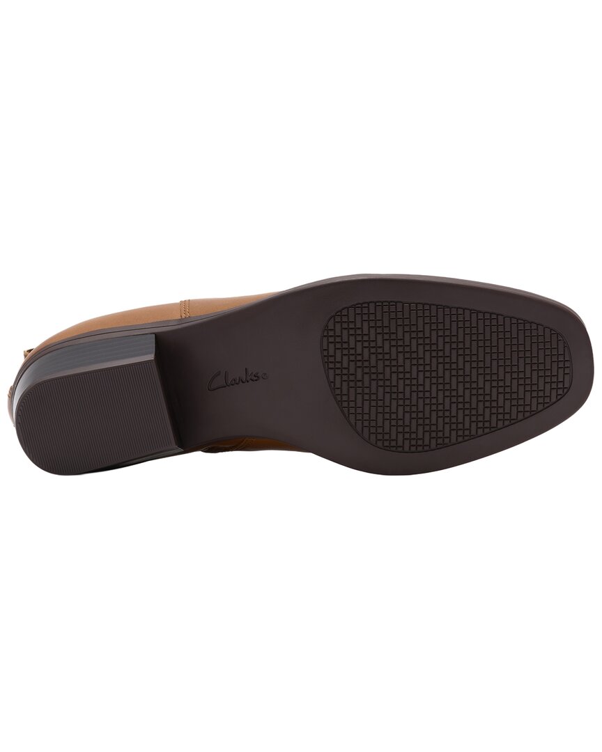 Clarks | Womens | Collection Danyelle Skip Leather Boot | Brown