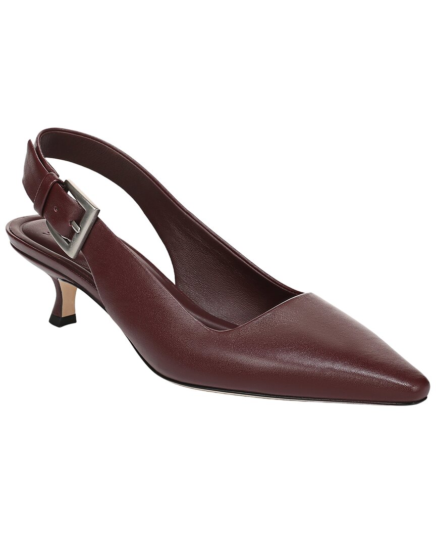 Vince | Womens | Shasta-B Leather Slingback Mule | Red