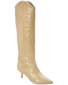 SCHUTZ | Womens | Maryana Lo Leather Boot | Beige