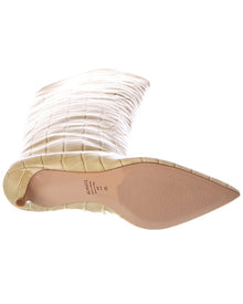 SCHUTZ | Womens | Maryana Lo Leather Boot | Beige