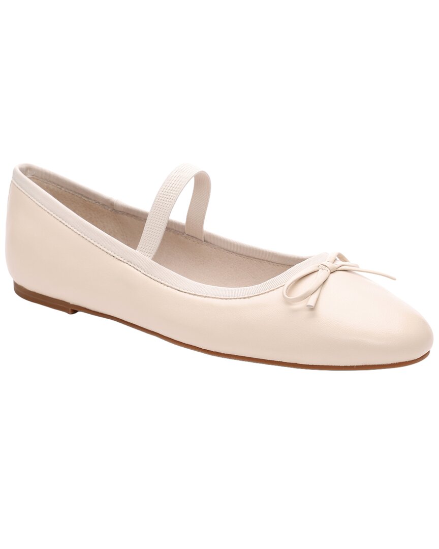 Sanctuary | Womens | Facile Leather Flat | Milk