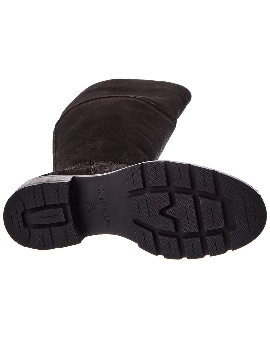 La Canadienne | Womens | Karlie Suede Boot | Black