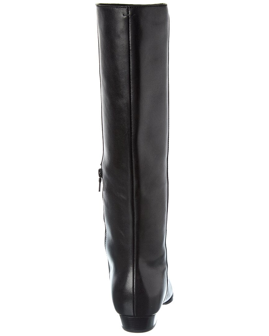 rag & bone | Womens | Joni Leather Knee-High Boot | Black