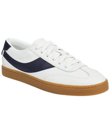 Vince | Womens | Korrin-B Suede Sneaker | White/Blue