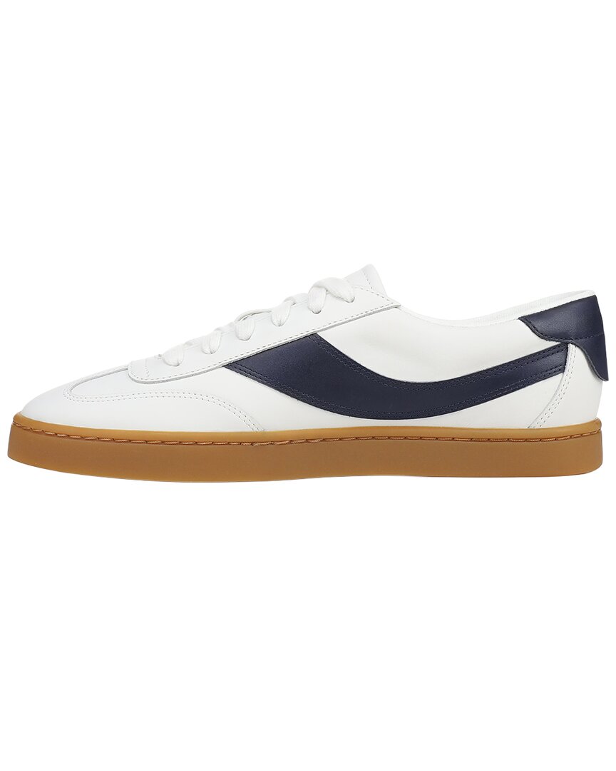 Vince | Womens | Korrin-B Suede Sneaker | White/Blue