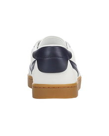 Vince | Womens | Korrin-B Suede Sneaker | White/Blue