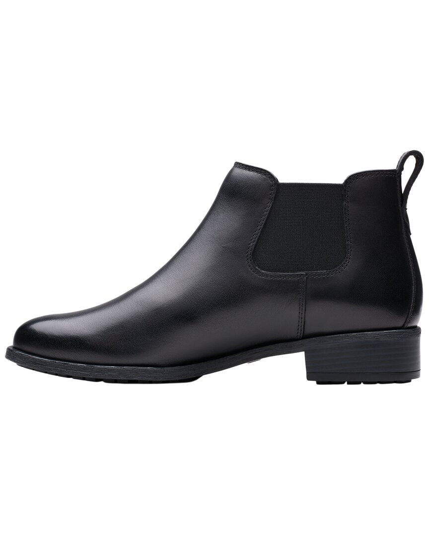 Clarks | Womens | Havisham Top Leather Boot | Black