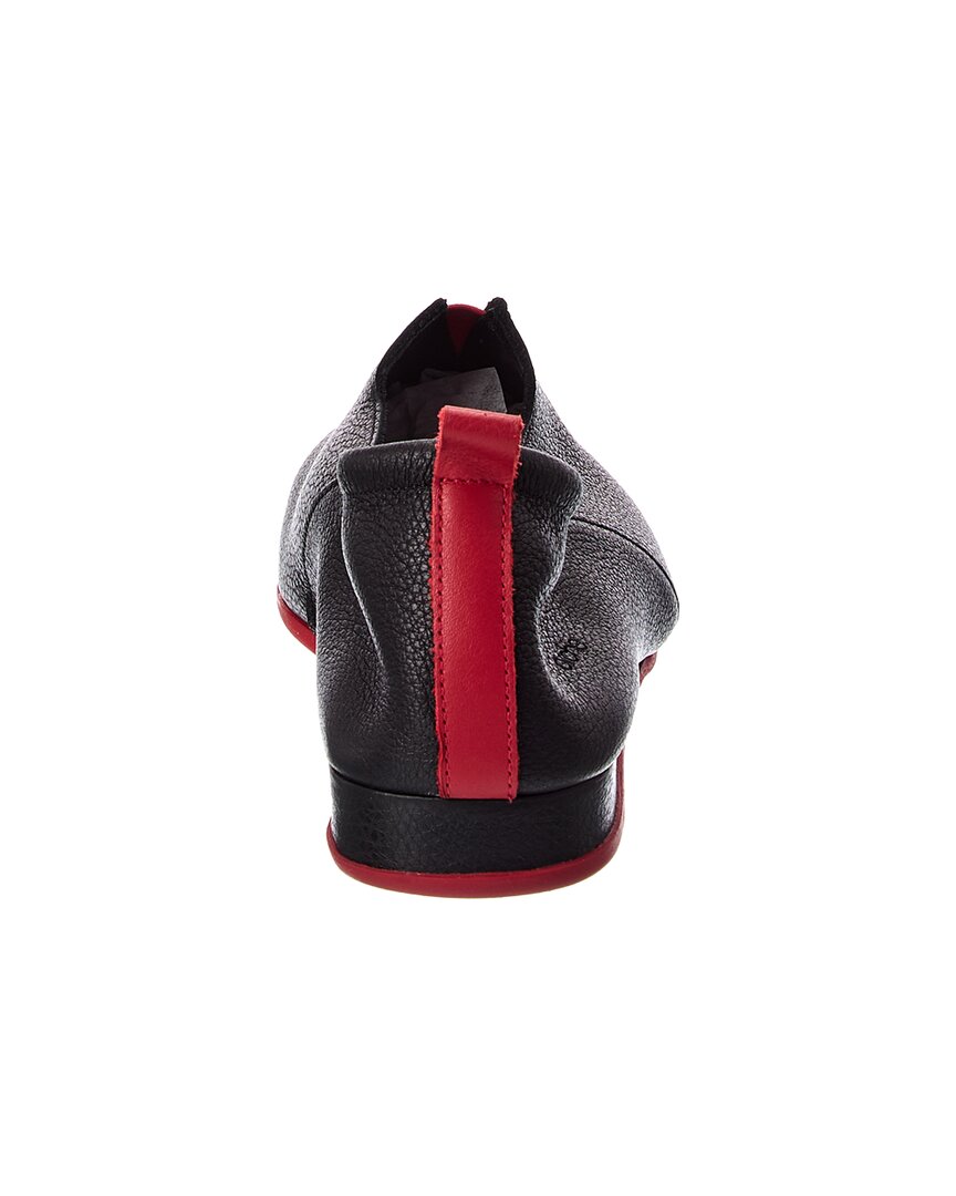 Arche | Womens | Piaoko Leather Slip-On | Black