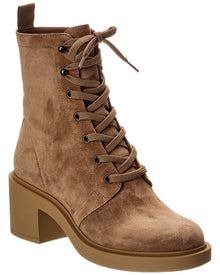 Gianvito Rossi | Womens | DNU PACK Foster 45 Suede Boot | Brown