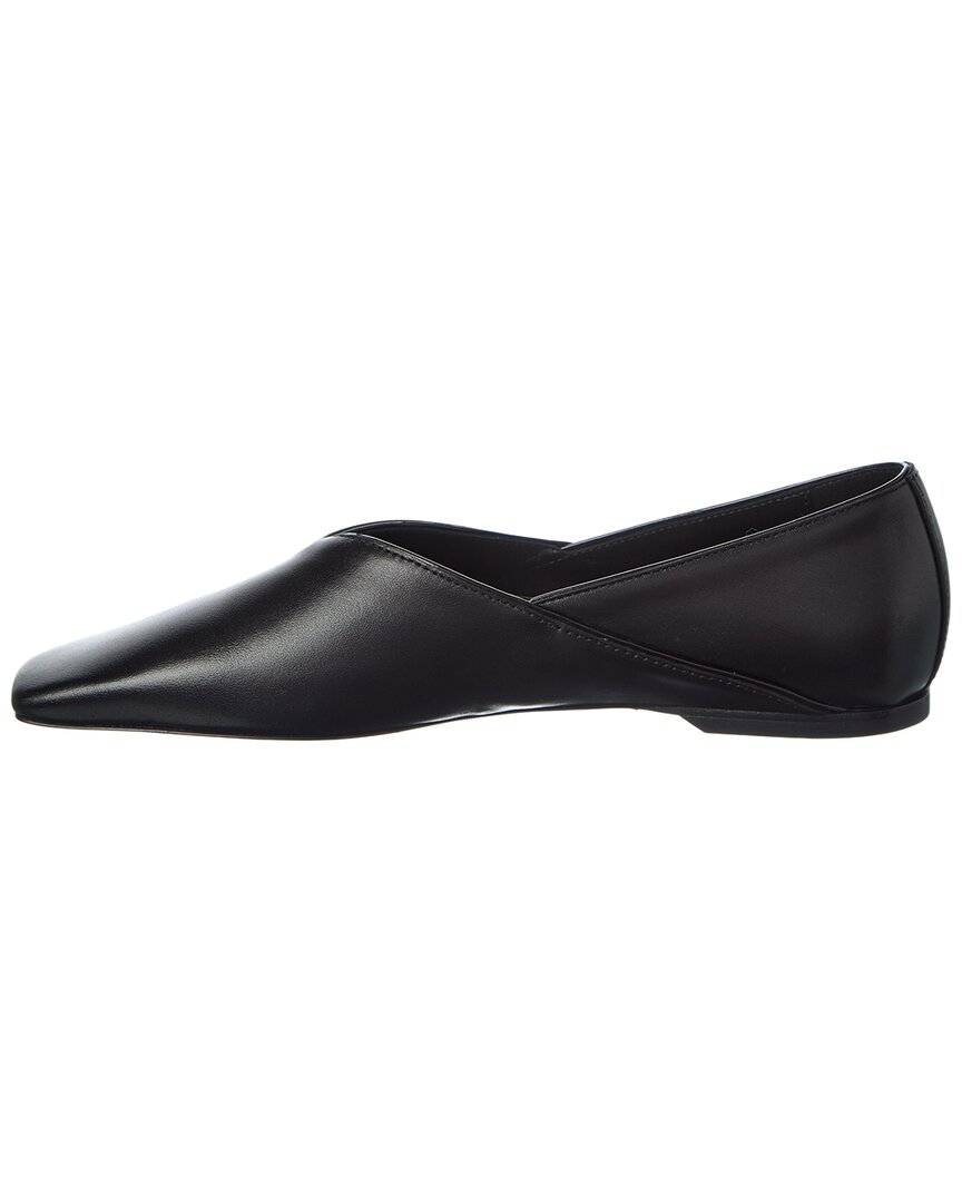 TOTEME | Womens | Leather Ballerina Flat | Black