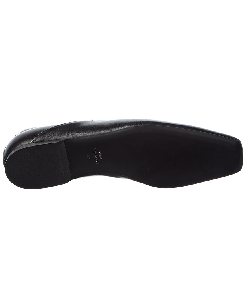 TOTEME | Womens | Leather Ballerina Flat | Black