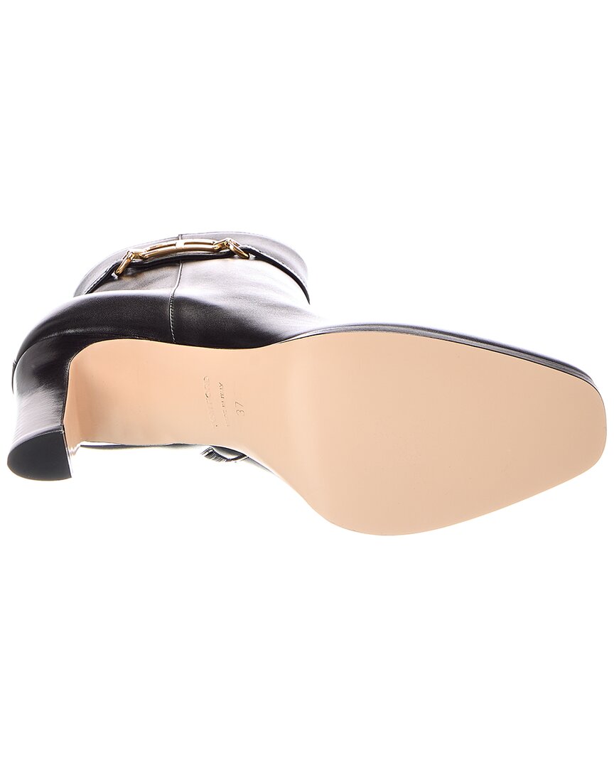 Tom Ford | Womens | Logo Leather Whitney Bootie | Black