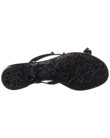 Valentino | Womens | Rockstud Rubber Flip Flop | Black