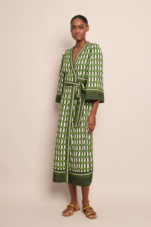 Woodford Dress | Le Tile Green