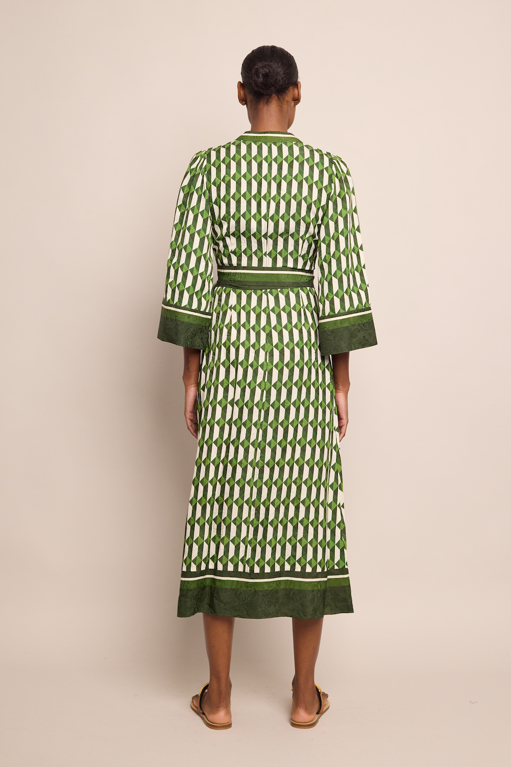 Woodford Dress | Le Tile Green