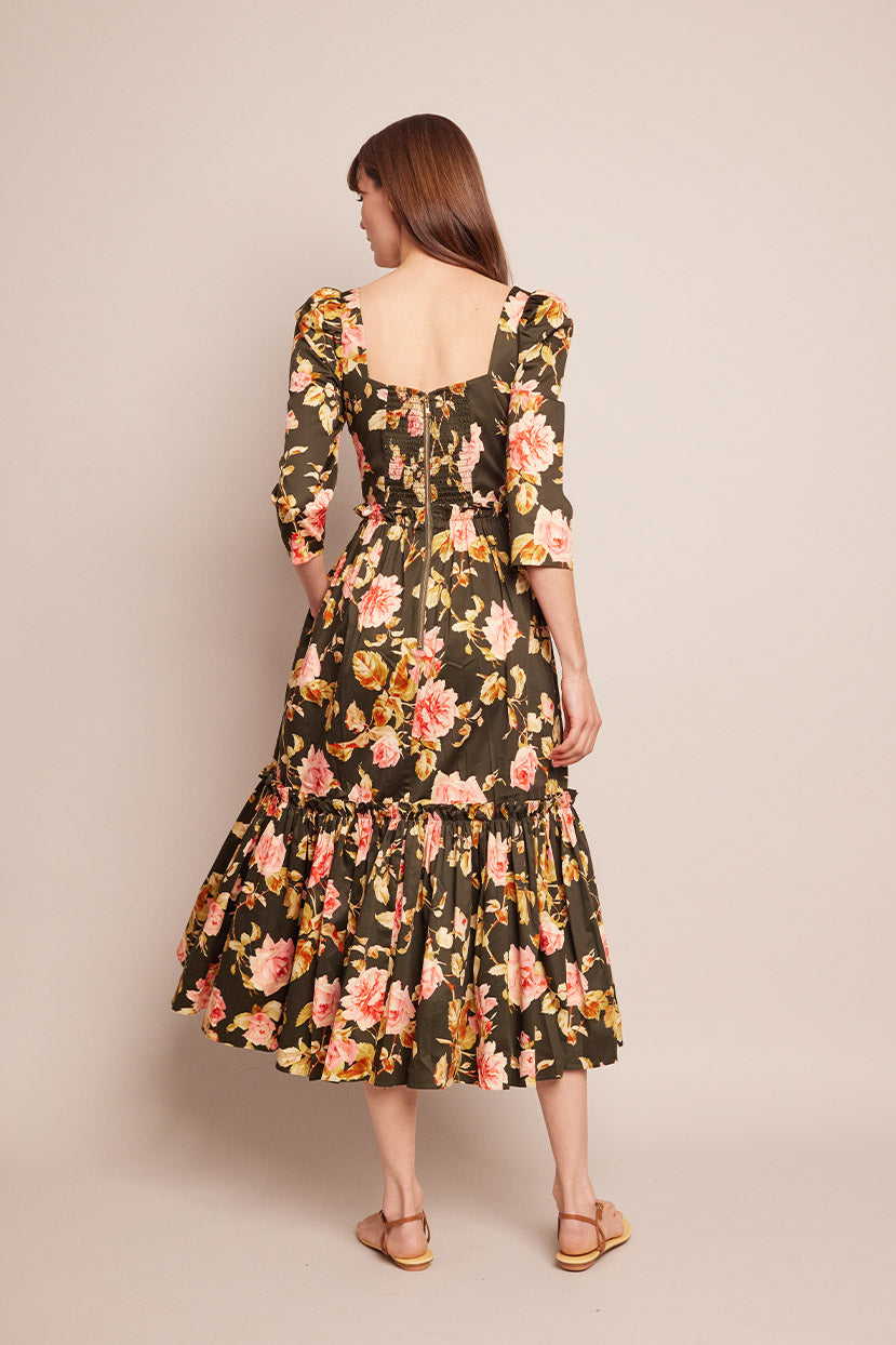 Blue Hill Dress | Altha Flora Olive