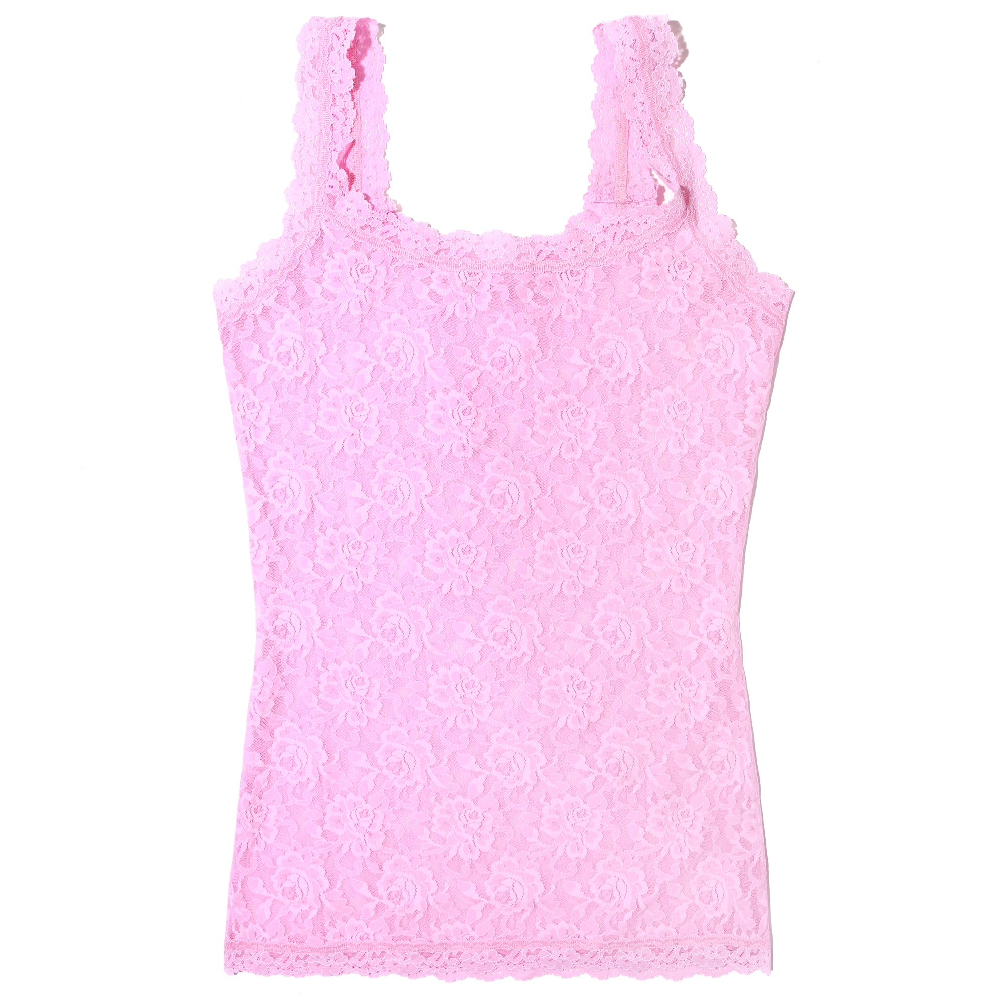 Signature Lace Unlined Camisole | Cotton Candy Pink