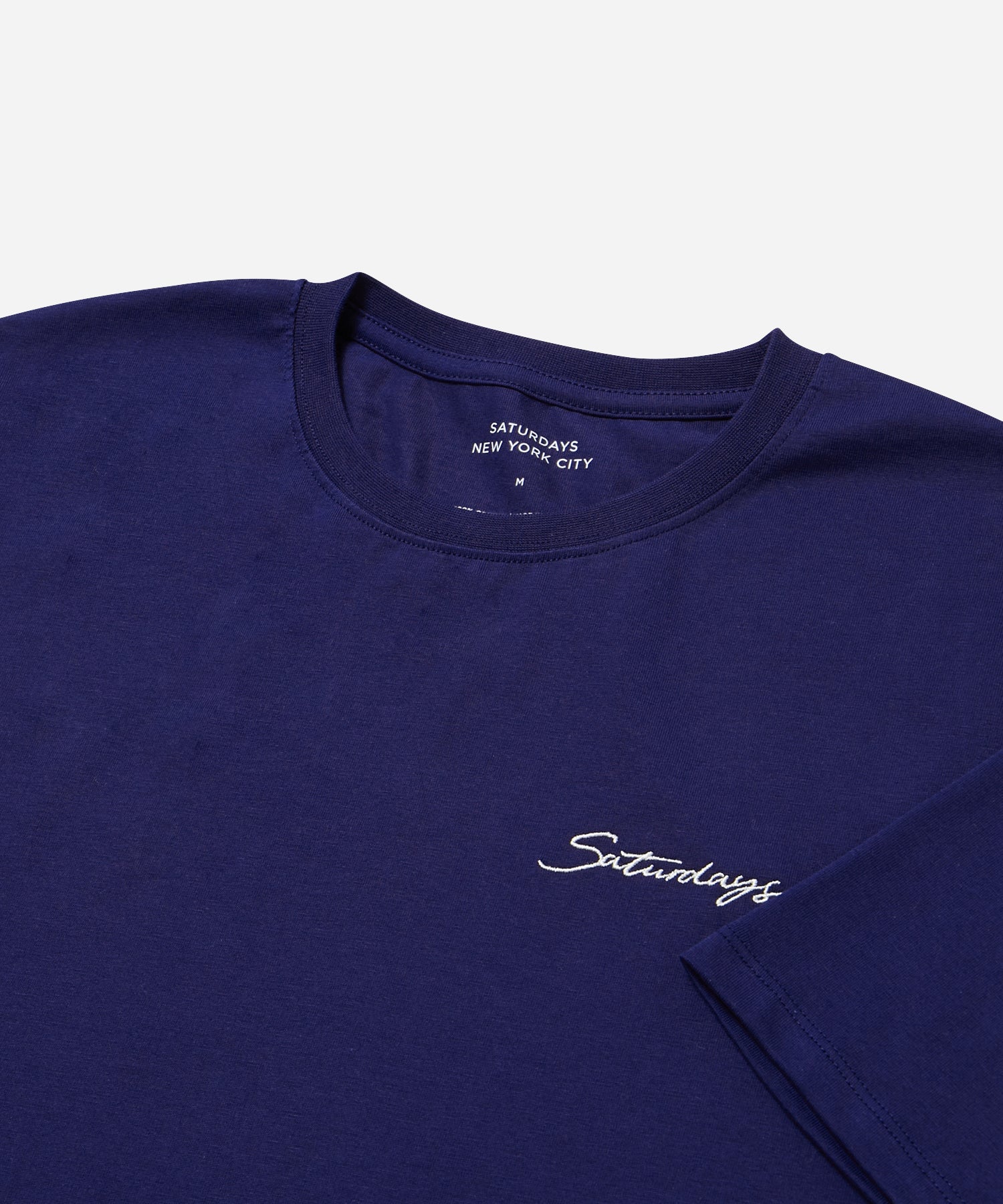 Ocean | Saturdays Embroidered Standard SS Tee