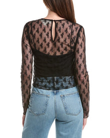Saltwater Luxe | Womens | Lace Top | Black