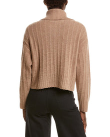 NAADAM | Womens | Premium 100% Cashmere Reversible Collared Cardigan | Brown