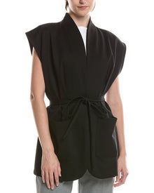 EILEEN FISHER | Womens | Flex Ponte Vest | Black