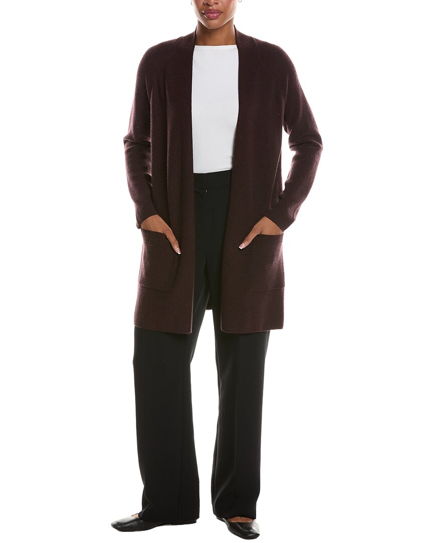 EILEEN FISHER | Womens | Wool Cardigan | Wine