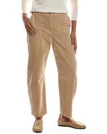 EILEEN FISHER | Womens | Ankle Barrel Pant | Brown
