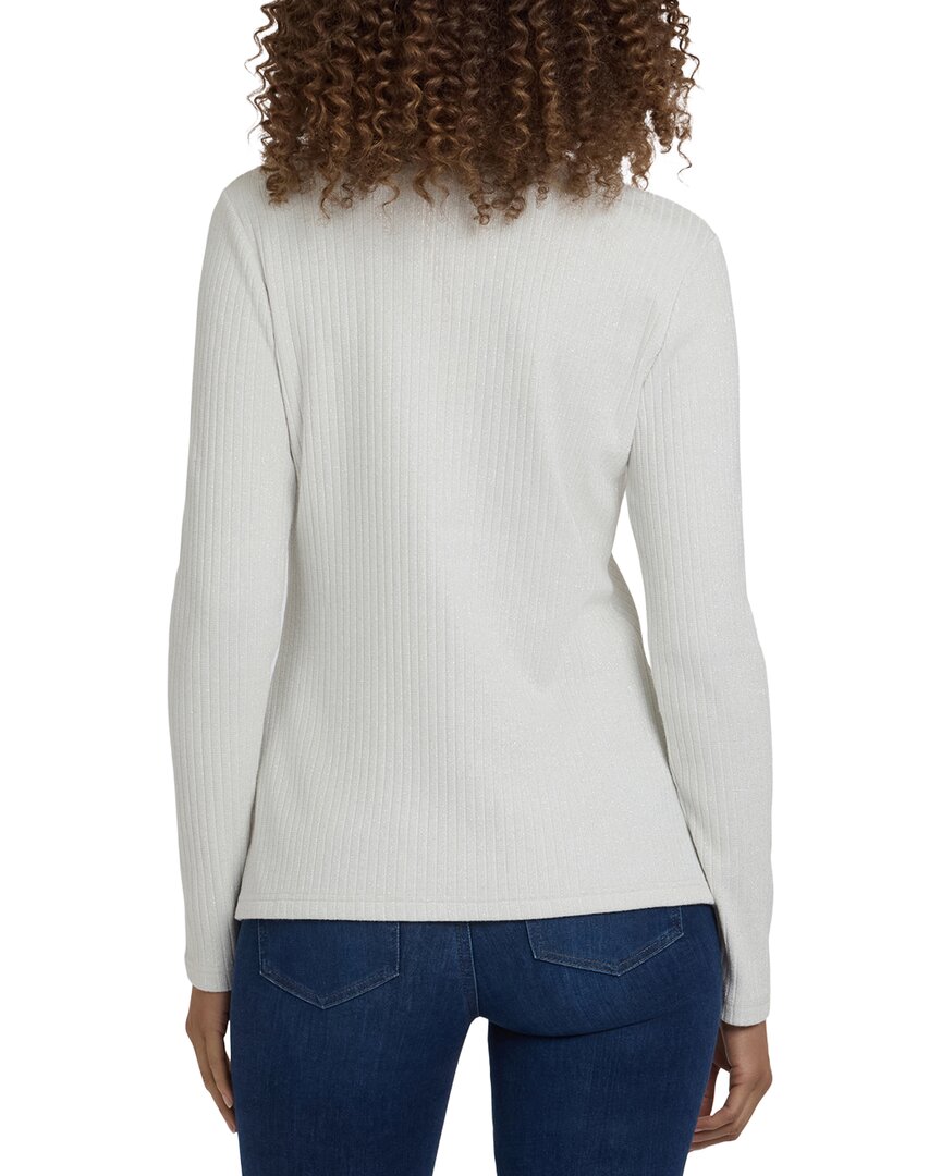 NYDJ | Womens | Henley Blouse | Ivory