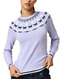 Rowing Blazers | Womens | Halloween Fairisle Sweater | Purple