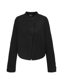 Wool-Blend Jacket | Black
