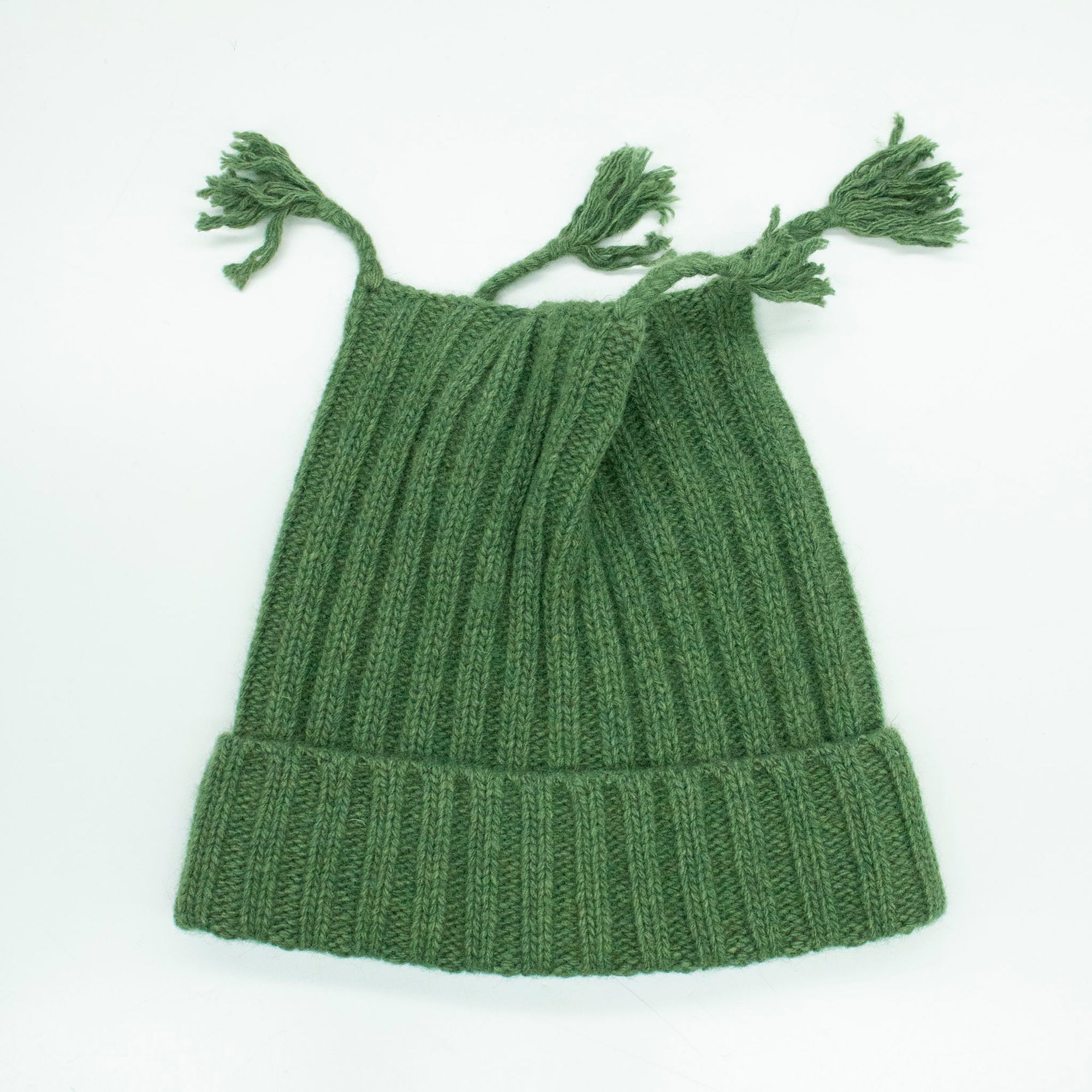 Kids | Chunky Hat with Tassles | Vineyard