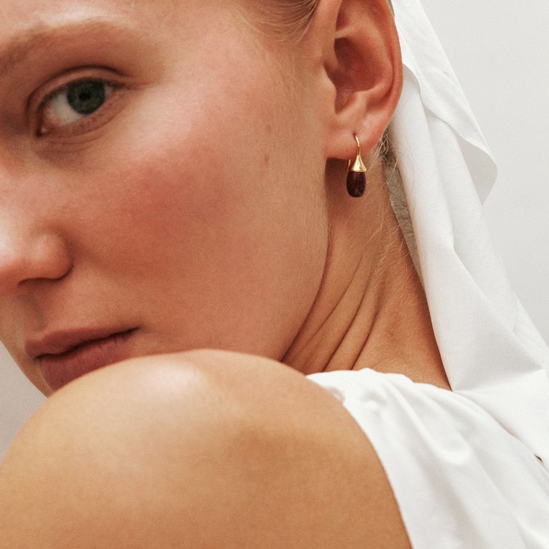 Odette Earrings | Silver PVD Plated Stainless Steel