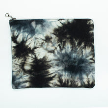 Unisex | Make Up Bag - Tie Dye | Large | Black