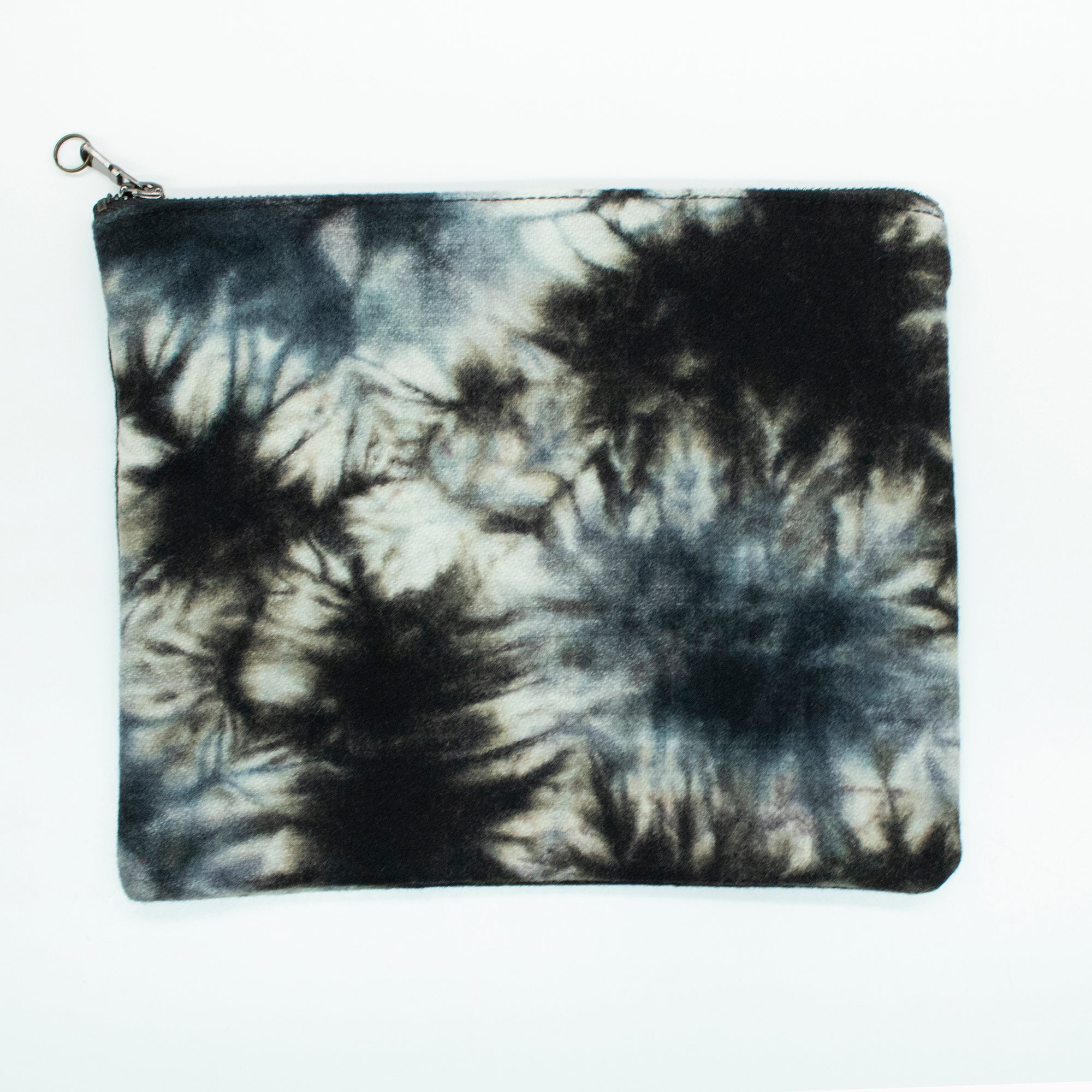 Unisex | Make Up Bag - Tie Dye | Large | Black