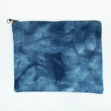 Unisex | Make Up Bag - Tie Dye | Large | Blue