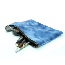 Unisex | Make Up Bag - Tie Dye | Large | Blue