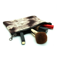 Unisex | Make Up Bag - Tie Dye | Large | Brown