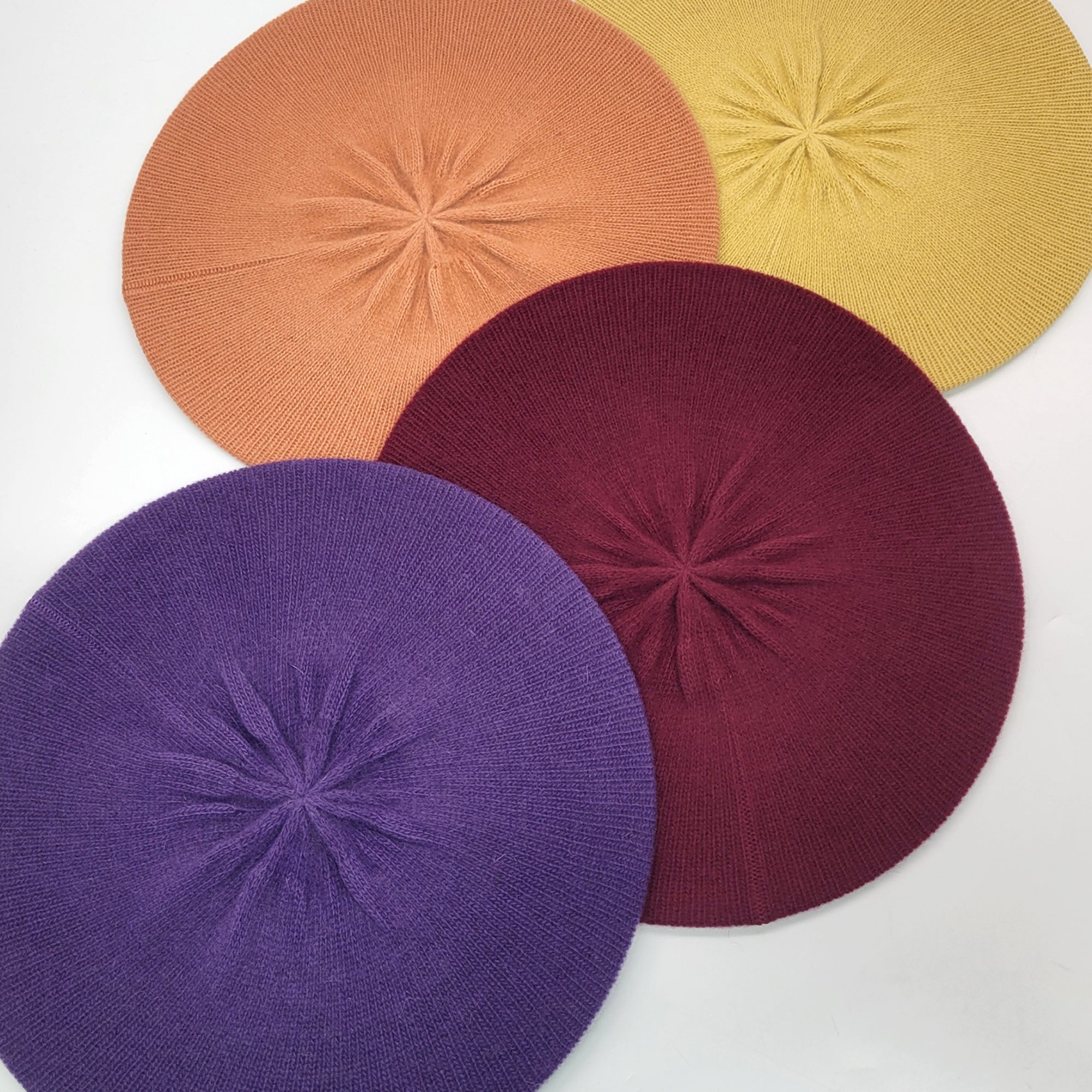 Womens | Cashmere Beret | Sulfur