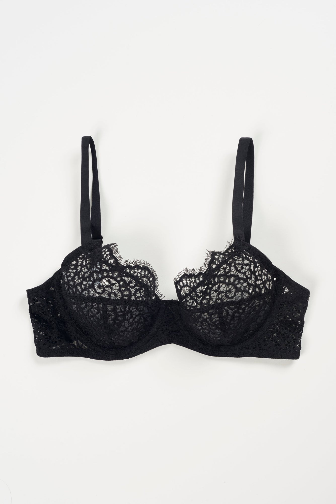 Monique Underwire Full Cup Bra | Black