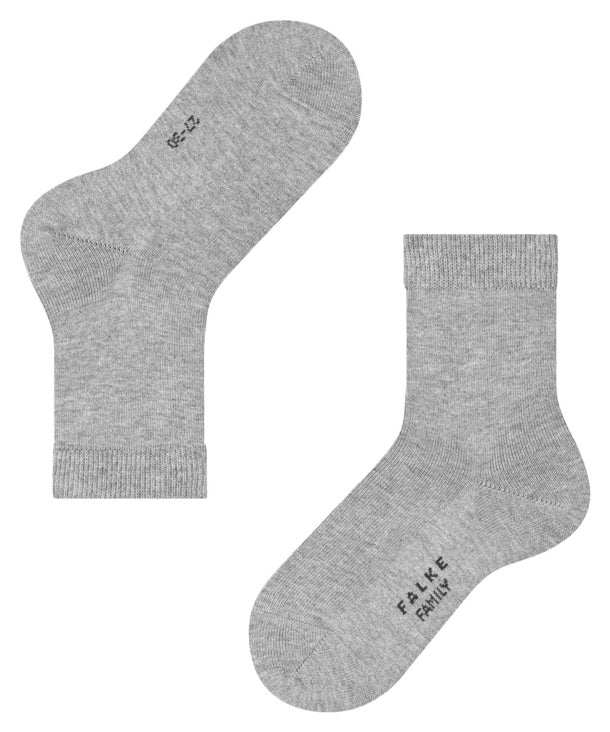 Unisex Kids | Family Sneaker Socks Kids | Light Grey