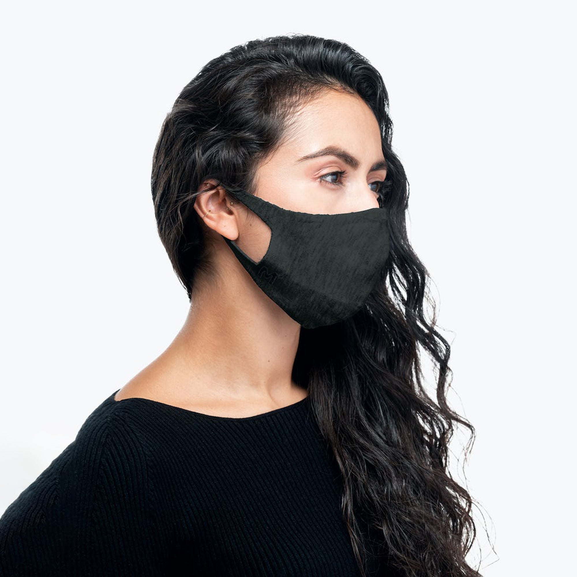 3D Print-Knit Mask | Dark Grey