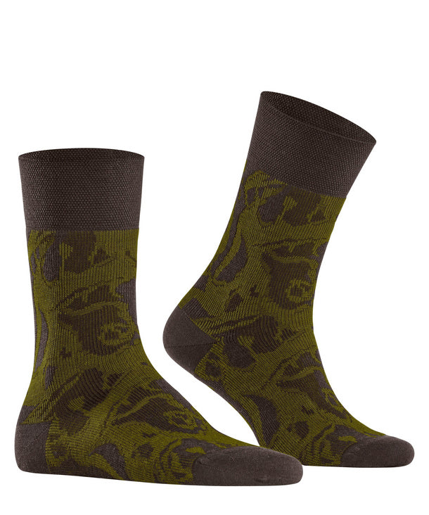 Mens | Sensitive Tree Side Socks | Bison