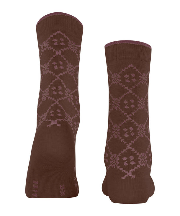 Womens | Retro Sensation Socks | Cinnamon