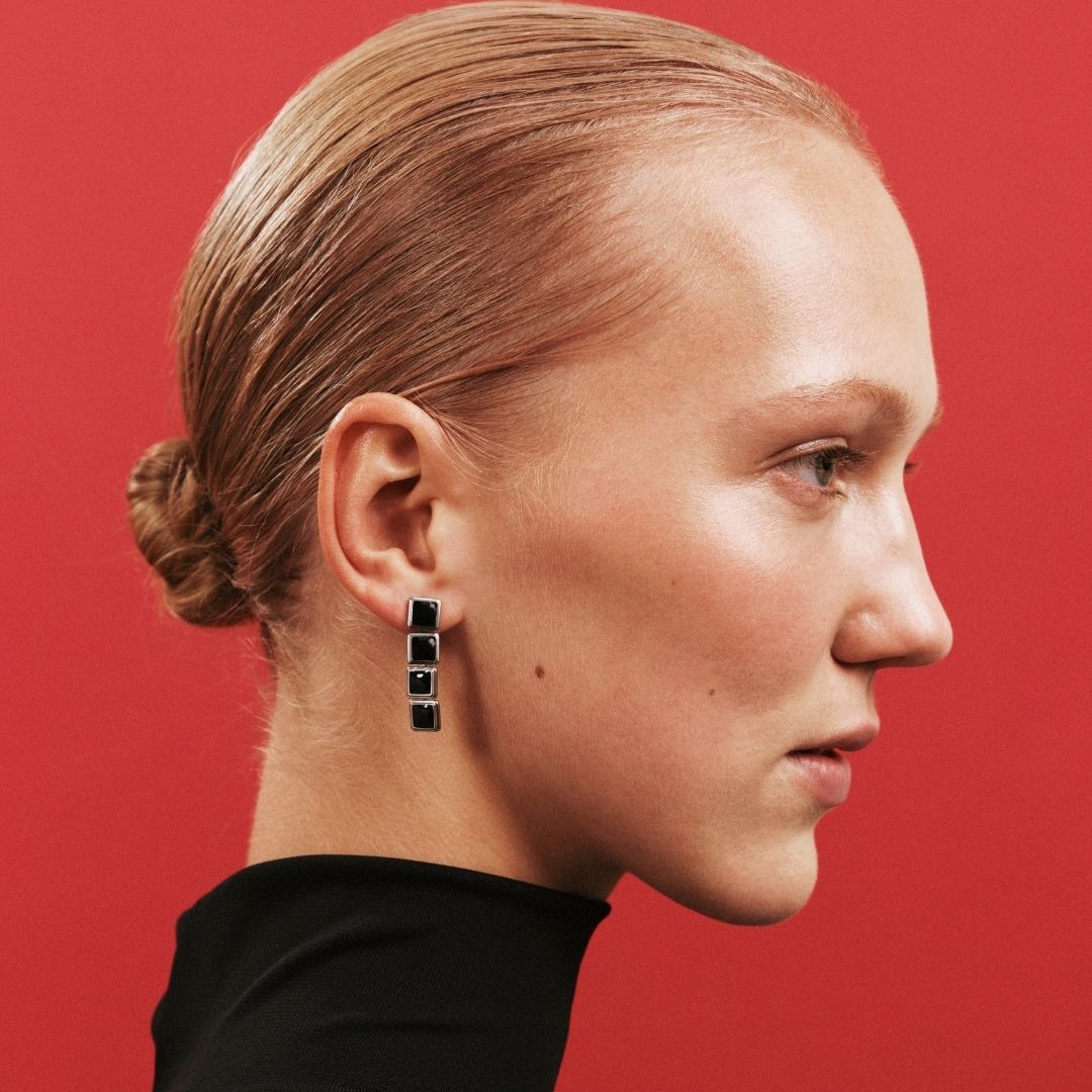Archer Drop Earrings | 18K Gold PVD Plated Stainless Steel