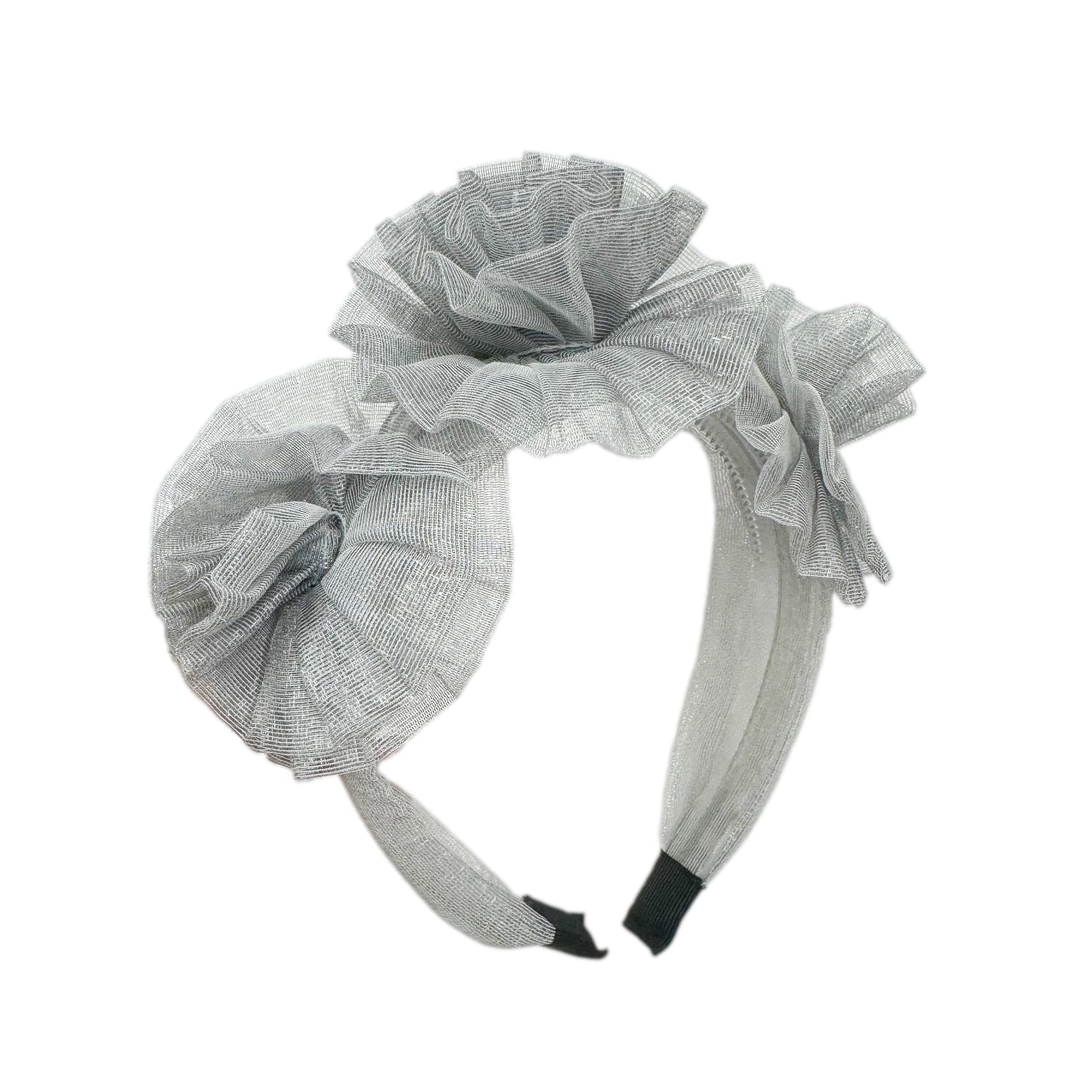 Girl | Francesca Tulle Headband | Grey