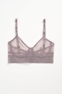 Bare Underwire Full Cup Longline Bra | Lavender