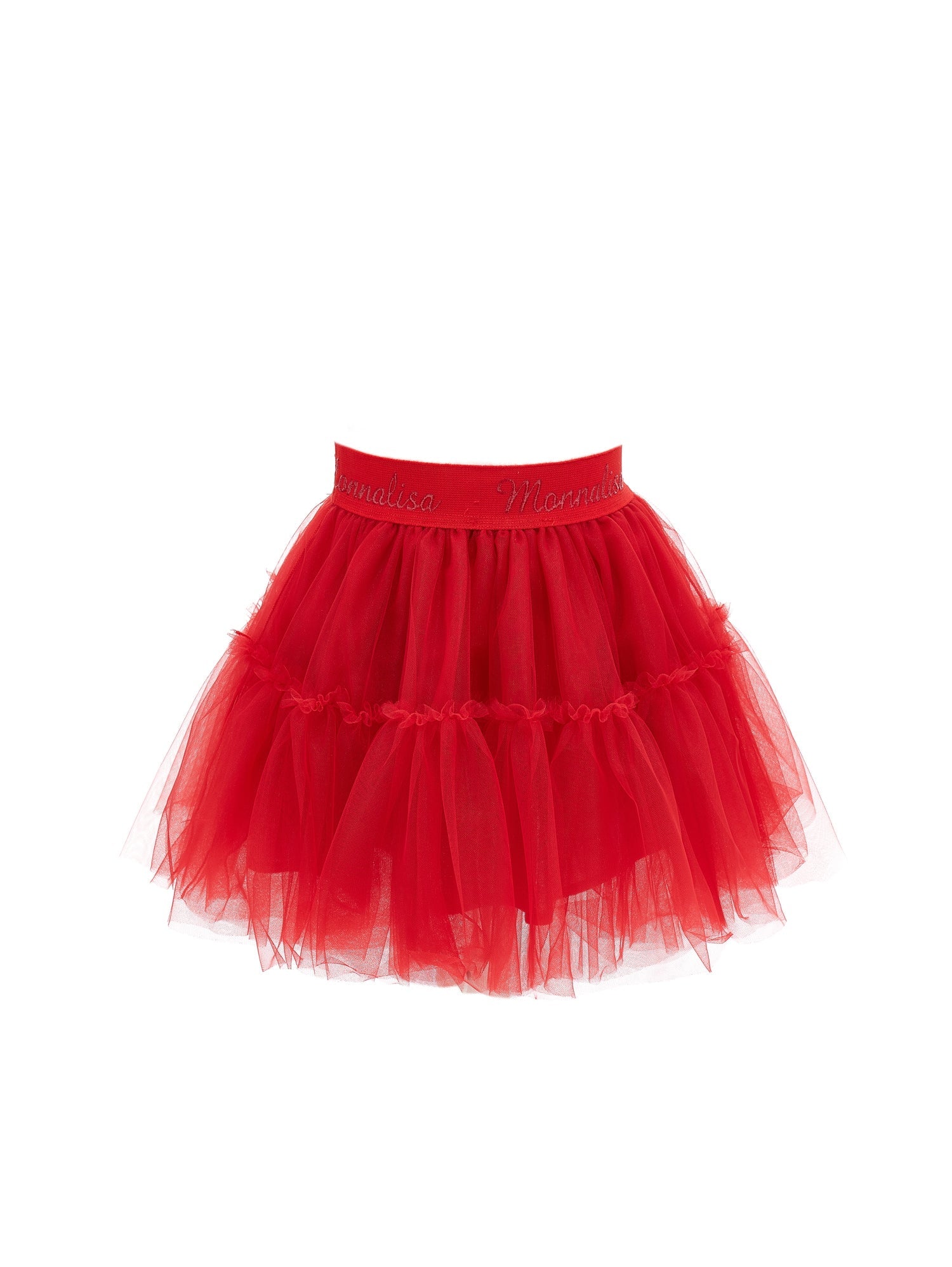 Girls | Silk-Touch Tulle Skirt | Red