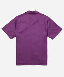 Purple Magic | York Camp Collar Short Sleeve Shirt | Saturdays NYC