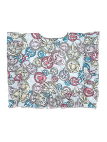 Girls | Bugs Bunny Muslin Kaftan | Corydalis Blue